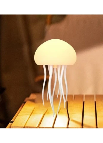 Інтерактивний нічник Медуза RGB LED з рухом USB-світильник із кольоропередаванням (2104619175) No Brand (380793396)