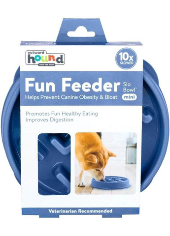Миска-лабіринт для собак Фан Фідер Тетріс (oh67830) Outward Hound (329995132)