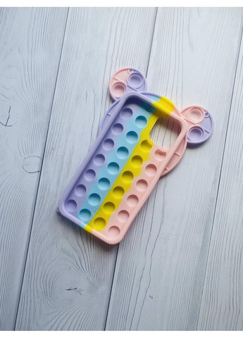 Силиконовый чехол Попит Антистресс PopIt для iPhone 11 Pro Max (6,5) Микки с ушками Creative (355395253)
