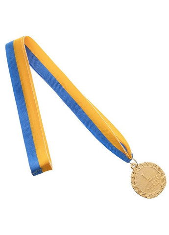 Медаль спортивна зі стрічкою STAR d-4,5см C-2940 (метал, d-4,5см, 20g золото) SP-Sport (361440148)