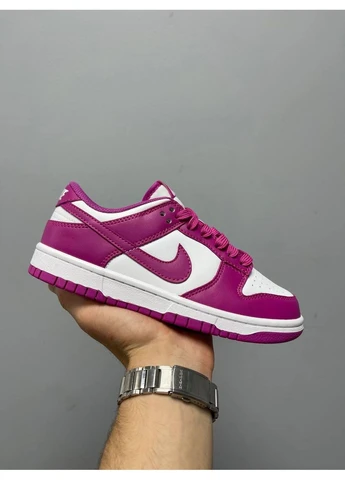 Цветные летние кроссовки nike sb dunk low active fuchsia найк сб данк No Brand