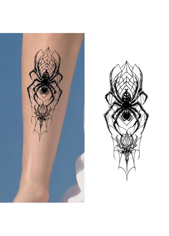 Набор детских временных тату "Черные мини №5" black-tattoo-mini-set-5-T Fresh Tattoo (344447459)