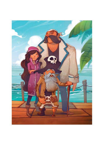 Книжки для дошкільнят Банда піратів: Острів Дракона 797003 Ranok Creative (343275770)