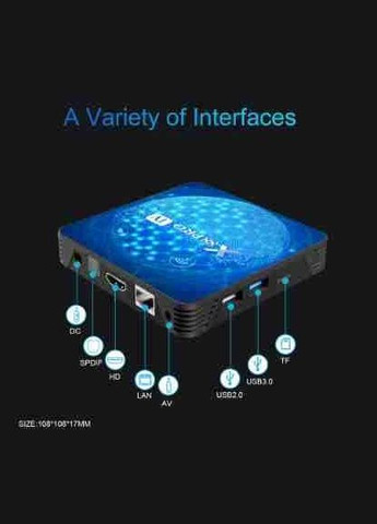 Pro TV 4/64 ГБ, Android TV 11, WIFI 6, Голосове керування X88 (322141661)