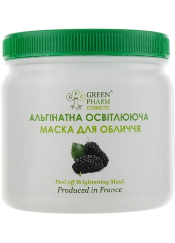 Альгінатна очищаюча маска Face Mask 25ml (211057-11722) Green Pharm Cosmetic (368637458)