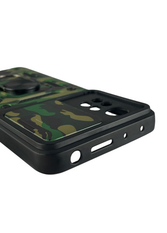 Чохол для POCO X4 Pro 5G броньований камуфляжний військовий на сяомі поко х4 про 5г зелений Xiaomi (366387790)