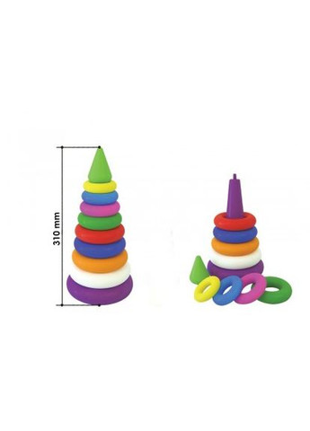 Іграшка Піраміда різнокольорова видувна (TH2360) ТехноК (365545224)