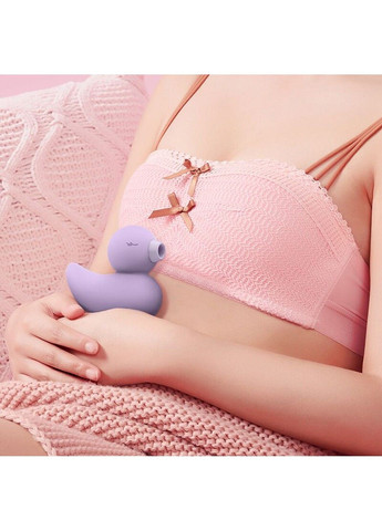 Вакуумный вибратор-уточка Ducky Grey CuteVibe (315497603)