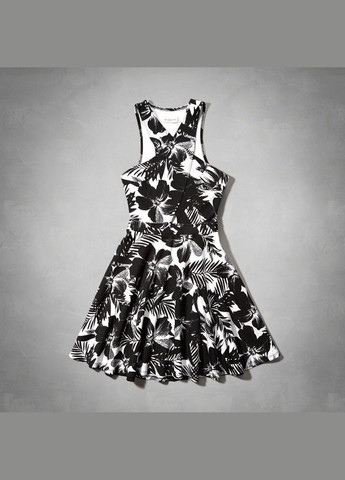 Чорна сукня жіноча - сукня af1850w Abercrombie & Fitch