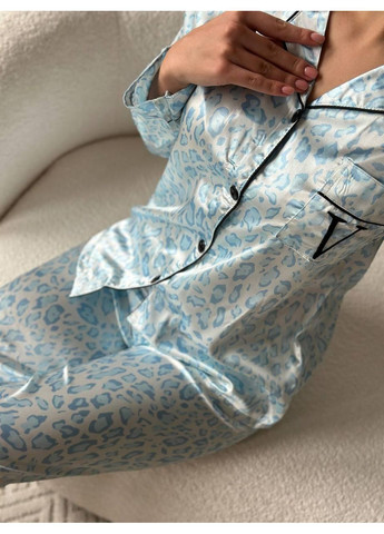 Блакитна піжама No Brand