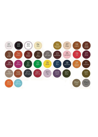 Фарба для фарбування країв шкіри. 200 мл Coccine NUBIO (313801256)