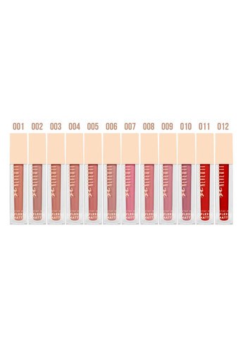 Помада для губ матовая водостойкая Matte Liquid Lipstick NP801, 006 Cream Caramel Темная чудесная Neverti (308981339)