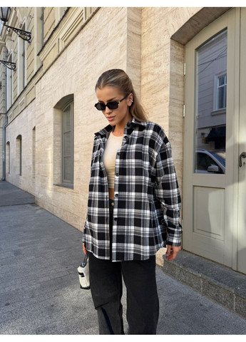 Жіноча сорочка в клітинку No Brand (356510668)