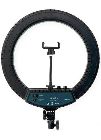 Профессиональное селфи-кольцо LED лампа RL-18 II 55W USB WiFi Bluetooth 45см с зеркалом и пультом (1892278394) No Brand (336545979)