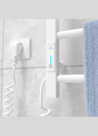 Электрическое полотенцесушитель Зебра Альфа ЧФ6 400 х 600 Е (подкл. слева) R3 Laris (336937707)
