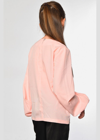 Блуза дитяча для дівчинки персикового кольору Let's Shop (298283353)