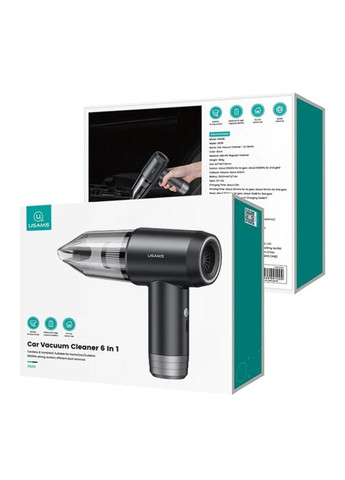 Автомобільний пилосос ZB291 Car Vacuum Cleaner - XJ Series black USAMS ZB291XCQ01 (340279483)