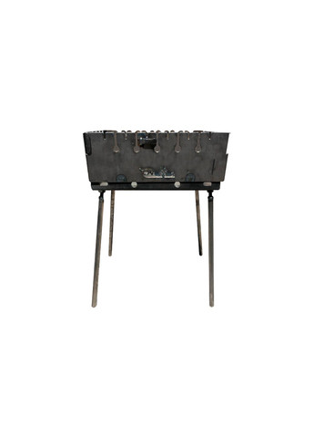 Мангал складной для жарки мяса из горячекатаной стали на 6 шампуров, 100 мм, 4,5 кг. DV (332986739)