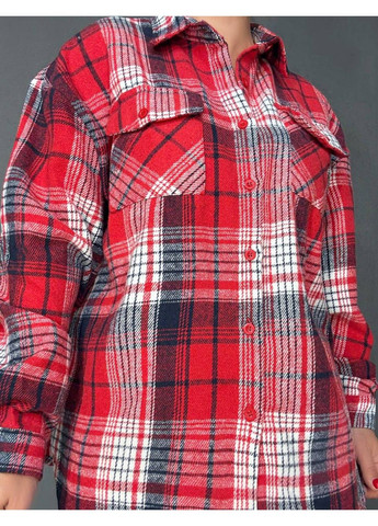 Красная рубашка YZY