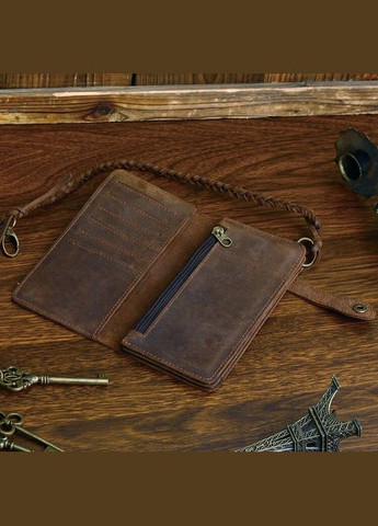 Мужской клатч 14383 из винтажной кожи Коричневый Vintage (331913204)