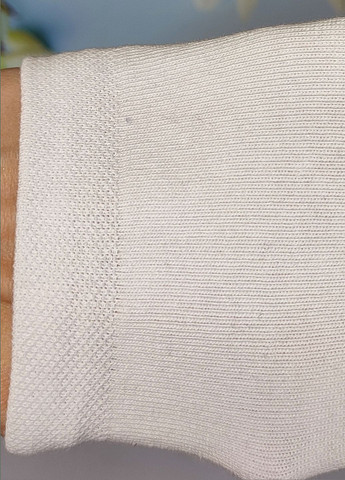 Белые носки короткие хлопковые 6 пар упаковка житомир (0013/6) белый Lomani однотонные (329901351)