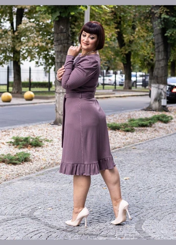 Зеленое платье 14411 Alenka Plus