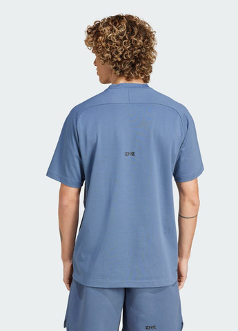 Синяя футболка z.n.e. adidas