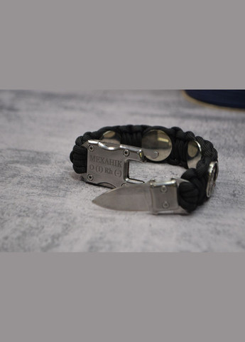 Браслет с гравировкой и образами Девы Марии Иисуса Христа Архангела Михаила и гербом Украины из мельхиора No Brand (355796137)