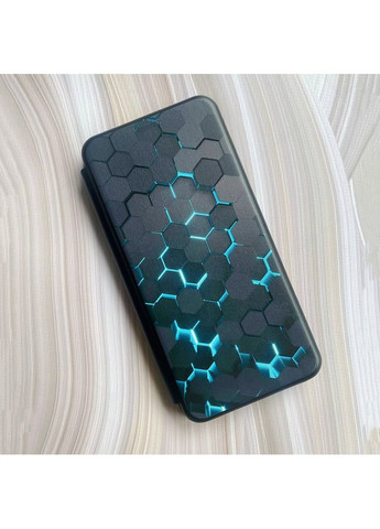 Чохол-книжка чорний з малюнком на Samsung Galaxy M34 5G Соти 3D (принт 357) Creative (355401674)
