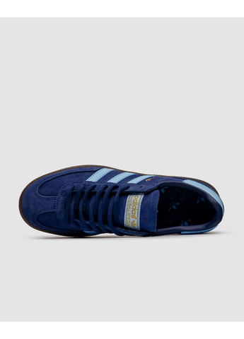 Цветные демисезонные кроссовки мужские adidas handball spezial navy gum адидас специал индиго No Brand