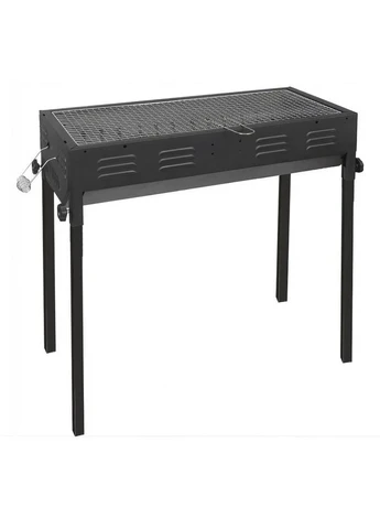 Мангал переносной гриль-барбекю (66x60x30 см) Портативный разборный BBQ Уличный для пикника с решеткой TC No Brand (389272698)