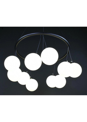 Люстра подвесная на 10 лампочек 27519 Черный 45-160х65х65 см. Sunnysky (335975688)