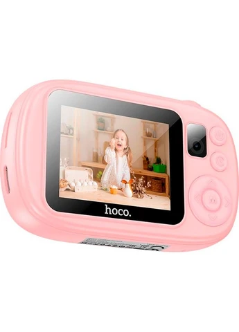 Дитяча фотокамера DV205 Dual Сamera Pink [136168] Hoco (399257138)