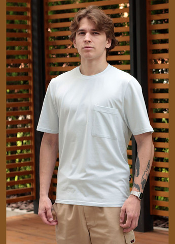 Синя чоловіча футболка dany Garne