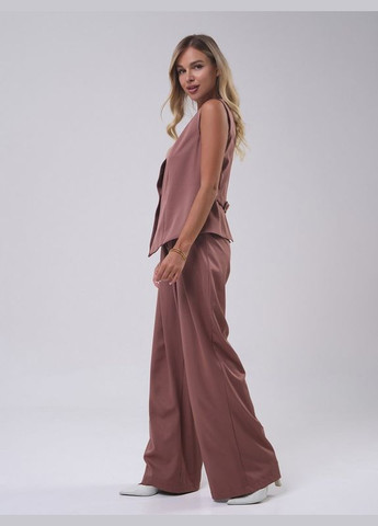 Костюм 14818 коричневий ISSA PLUS (317397074)