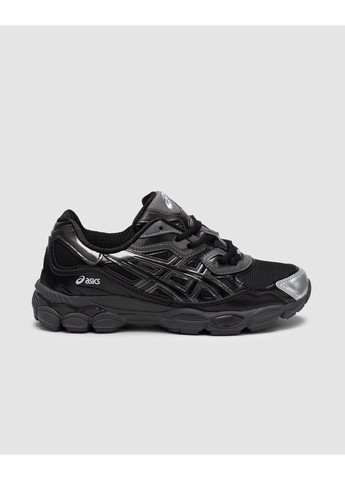 КРОСІВКИ ЖІНОЧІ ASICS GEL-NYC BLACK / SILVER / BLACK АСІКС ГЕЛЬ НЮК No Brand чорні демісезони (368883752)