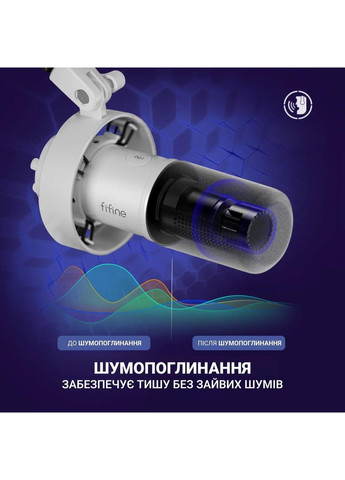 Мікрофон динамічний K688 XLR/USB Fifine (358500673)