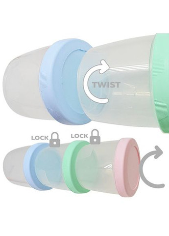 Контейнеры пищевые с резьбой "Винтаж" 3пр/наб 150/220/300мл Home (337491743)