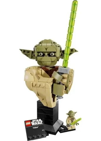 Конструктор Star Wars Погруддя Йоди 75438 колекційний, 399 деталей Lego (408457485)