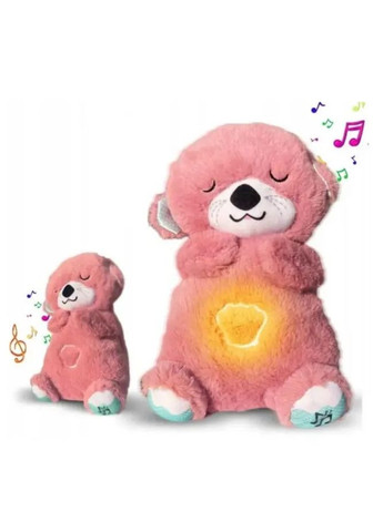 Плюшева м'яка іграшка-нічник «Дихаюча видра» No Brand (311617297)