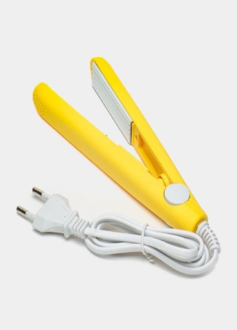 Компактна міні плойка гофре Modern GV 118 для волосся дорожня плойка жовта VTech (291018648)