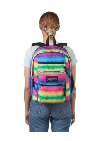Вместительный рюкзак Backpack Big Student 34L Разноцветный JanSport (298284159)