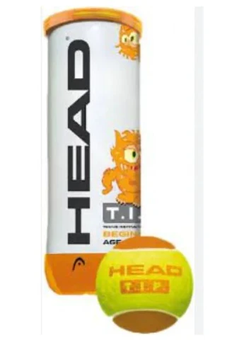 Мячи для тенниса Резина Фетр 3 шт Оранжевые Head (394051590)
