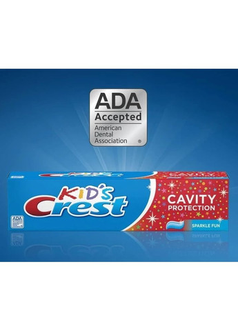 Зубная детская паста kid's Cavity Protection Sparkle Fun 62 гр Crest slim fit (370442040)