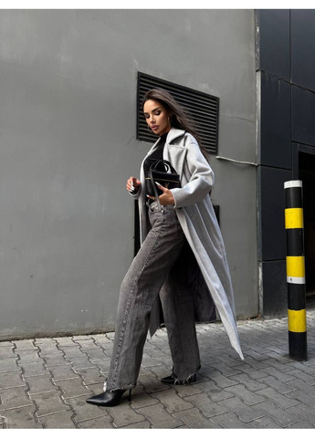 Серое Стильное пальто💎 Luna