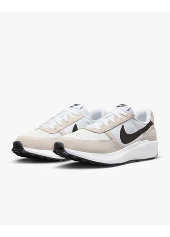 Білі Осінні чоловічі кросівки waffle nav білий Nike