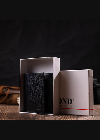 Миниатюрный мужской бумажник из натуральной кожи 21992 Bond (331910084)
