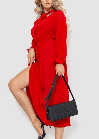 Червона ошатне плаття, колір сливовий, 204r601 Ager