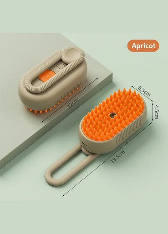 Щетка расческа с парой для кошек и собак Steamy Brush EW3317 () Vailge (315759542)
