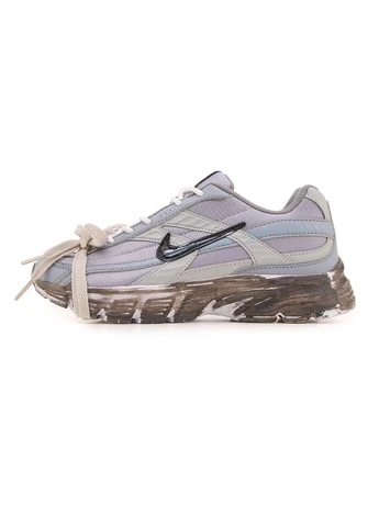 Сірі літні кросівки nike initiator grey custom найк інітіатор сірі No Brand